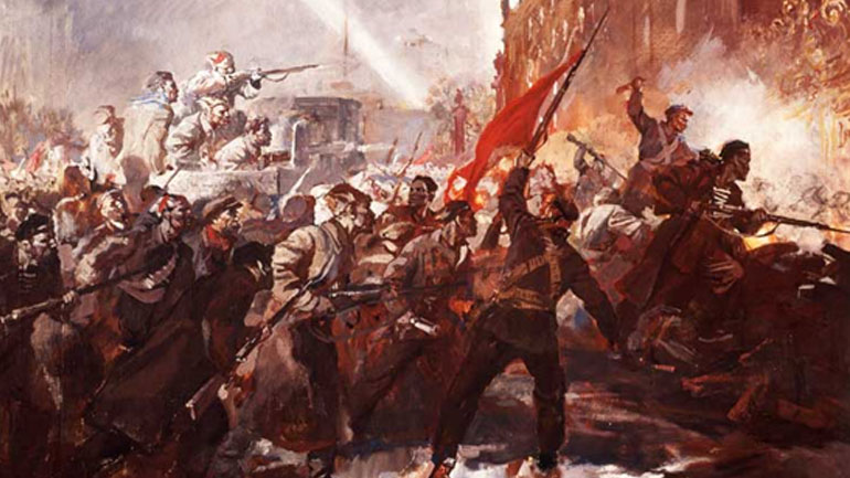 Η σημερινή Ρωσία τίμησε την Επανάσταση του 1917