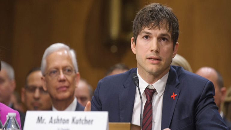 Άστον Κούτσερ: Έσωσε 6.000 παιδιά θύματα σεξουαλικής κακοποίησης και εκμετάλλευσης