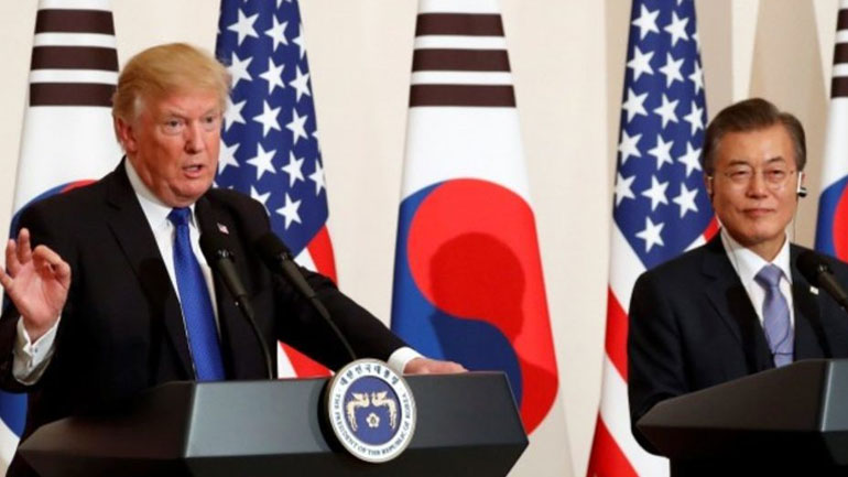 Νότια Κορέα: Ακυρώθηκε επίσκεψη των προέδρων Τραμπ και Μουν στην αποστρατιωτικοποιημένη ζώνη