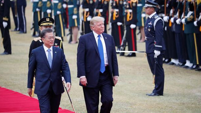 Νότια Κορέα: Ο Μουν πρότεινε στον Τραμπ να επισκεφθούν την αποστρατιωτικοποιημένη ζώνη