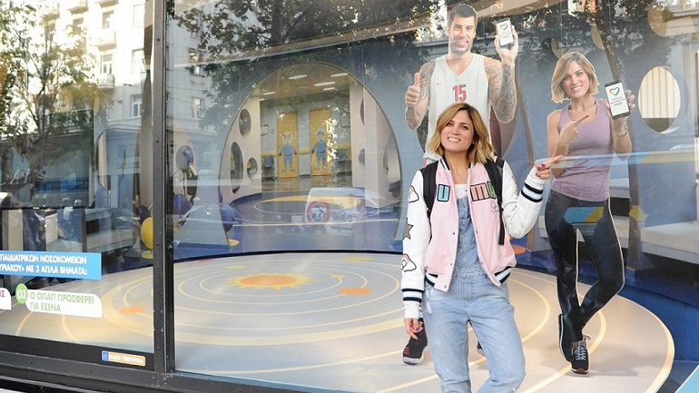 Ρεπόρτερ Μαίρη και Σάββας εν δράσει για την «Ομάδα Προσφοράς ΟΠΑΠ»