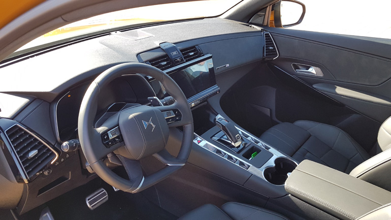 Το εσωτερικό του DS7 Crossback