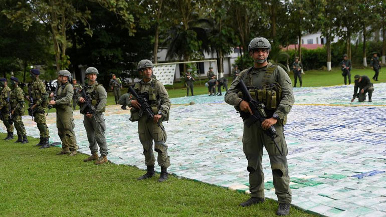 Κολομβία: Η κυβέρνηση ανακοίνωσε την κατάσχεση 12 τόνων κοκαΐνης