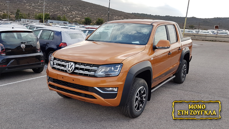 Αυτό είναι το ολοκαίνουργιο VW Amarok Canyon και βρίσκεται στην Ελλάδα