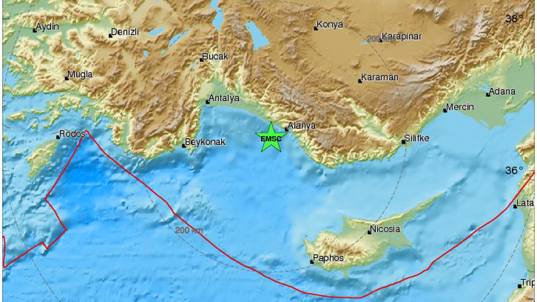 Σεισμός 3,4 Ρίχτερ στην Δ. Τουρκία