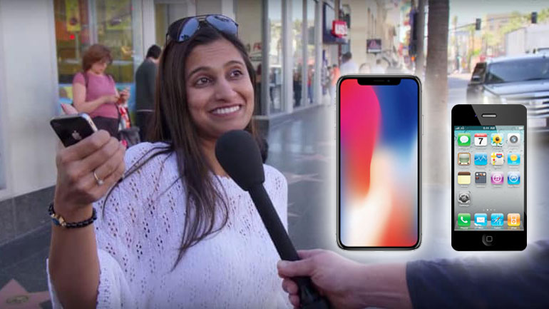 Εσείς μπορείτε να ξεχωρίσετε το iPhone 4 από το iPhone X;