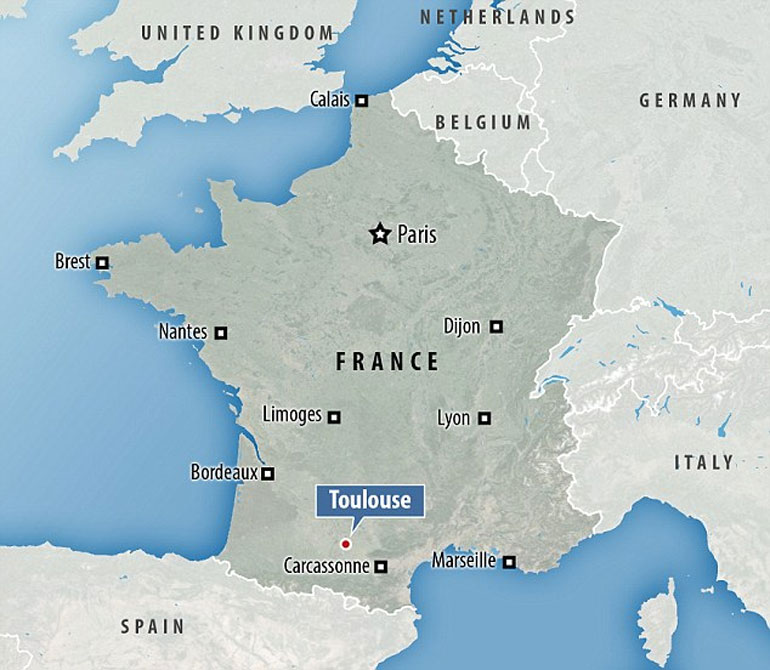 Χάρτης της περιοχής