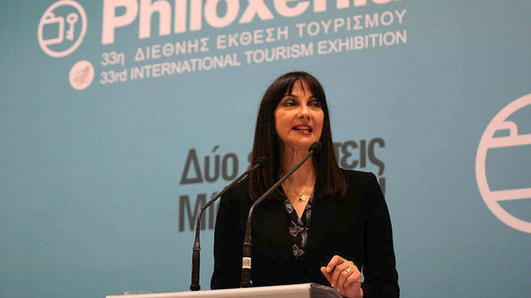 Την 33η Philoxenia και Hotelia εγκαινίασε η Έλενα Κουντουρά
