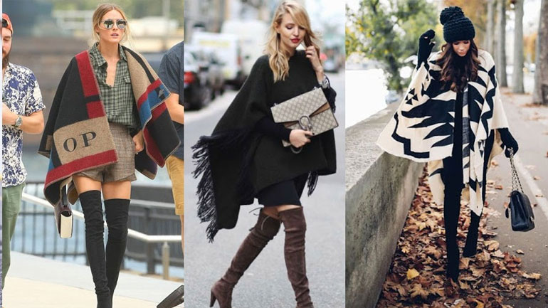 Ήρθε η ώρα να φορέσεις το αγαπημένο σου poncho για ultra chic εμφανίσεις όλες τις ώρες