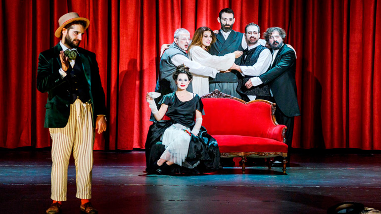 «Υπηρέτης δύο Αφεντάδων» στο Θέατρο Άλφα.Ιδέα