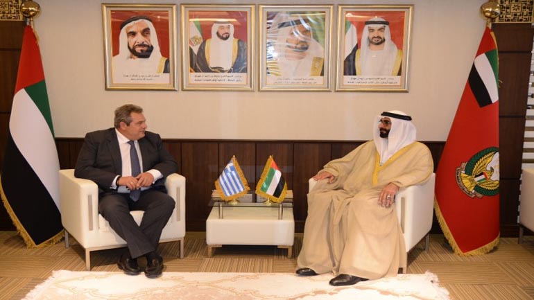 Στην έκθεση Dubai Airshow ο Πάνος Καμμένος