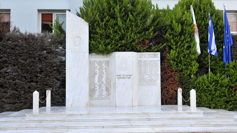 Ο Ν. Τόσκας στην Ημέρα Μνήμης των πεσόντων πυροσβεστών