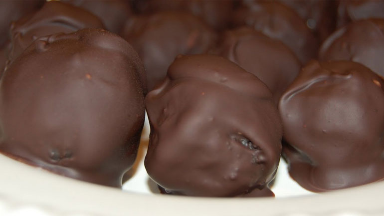 Τρουφάκια με μπισκότο