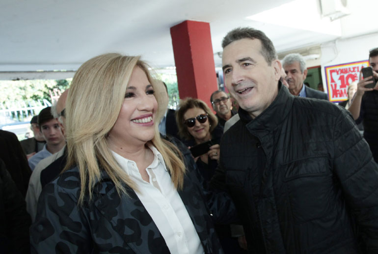 Φώφη Γεννηματά - Μιχάλης Χρυσοχοΐδης