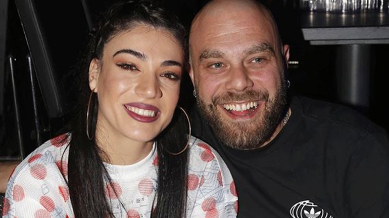 Ήβη Αδάμου – Μιχάλης Κουϊνέλης: Σπάνια βραδινή έξοδος στα μπουζούκια