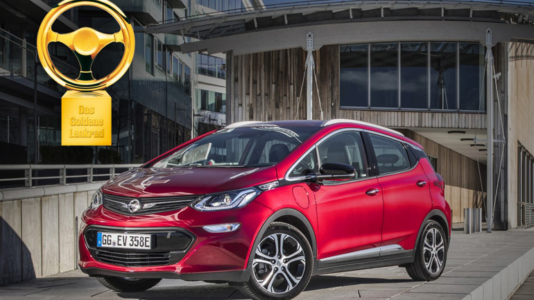«Χρυσό Τιμόνι» για το Opel Ampera-e