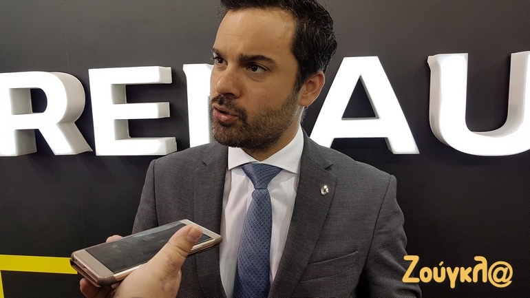 Ο υπεύθυνος επικοινωνίας των Renault - Dacia Ιάκωβος Κρομμύδας