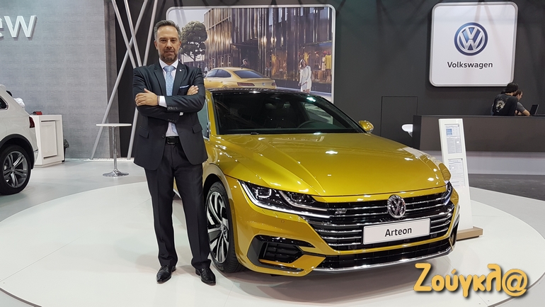 O εμπορικός διευθυντής της VW Θανάσης Κονιστής