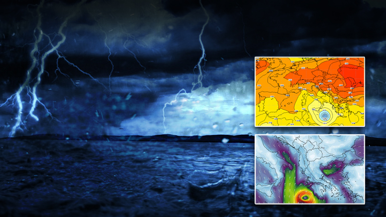 Medicane: Τροπικός κυκλώνας οδεύει προς το Ιόνιο