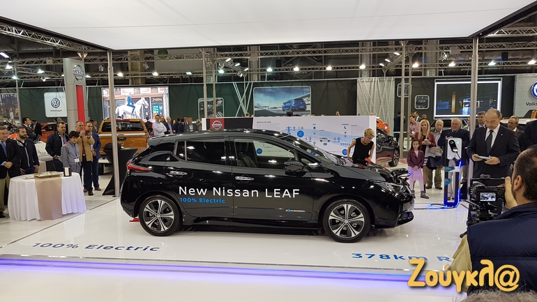 H Nissan φέρνει στην Ελλάδα το αμιγώς ηλεκτρικό LEAF με αυτονομία 378 χιλιομέτρων