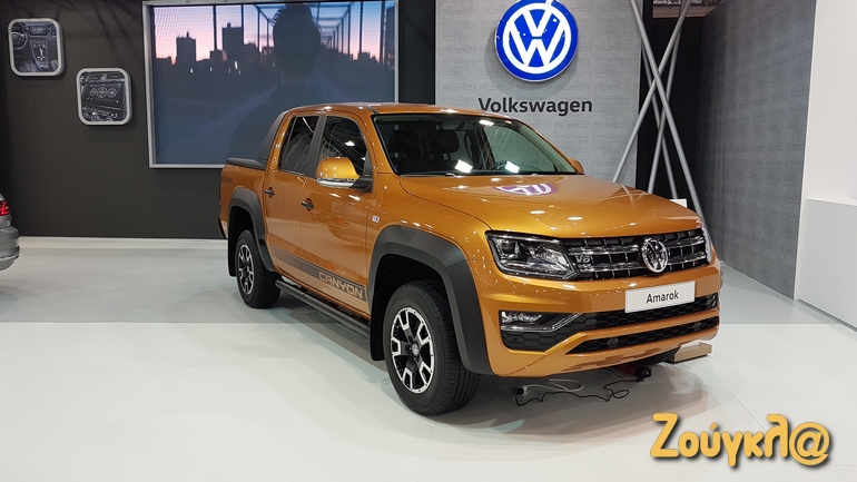 Για πρώτη φορά στην Ελλάδα παρουσιάζεται η έκδοση Canyon της νέας γενιάς VW Amarok