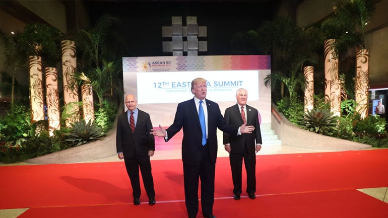 O Τραμπ δεν θα συμμετάσχει στη Σύνοδο Κορυφής χωρών της Ασίας