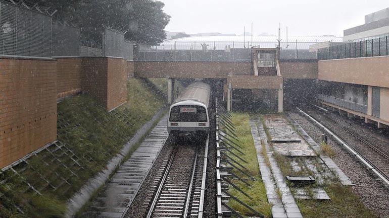 Σύγκρουση τρένων στη Σιγκαπούρη