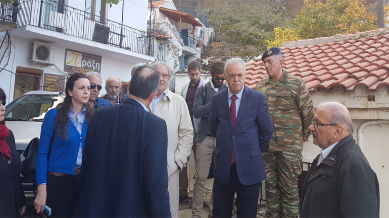 Δραγασάκης: Η Πολιτεία θα είναι πάντα στο πλευρό των κατοίκων της Σαμοθράκης