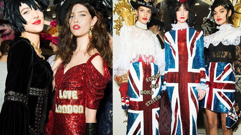 Το show υψηλής ραπτικής των Dolce & Gabbana στο Λονδίνο που έκλεψε τις εντυπώσεις