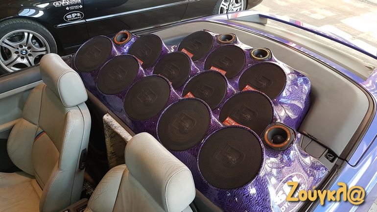 Έχεις cabrio αυτοκίνητο και δεν χρησιμοποιείς τα πίσω καθίσματα; Μπορείς να τοποθετήσεις ηχεία για να ακούς τη μουσική σου!