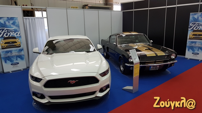 Παλαιά και νέα γενιά της θρυλικής Ford Mustang