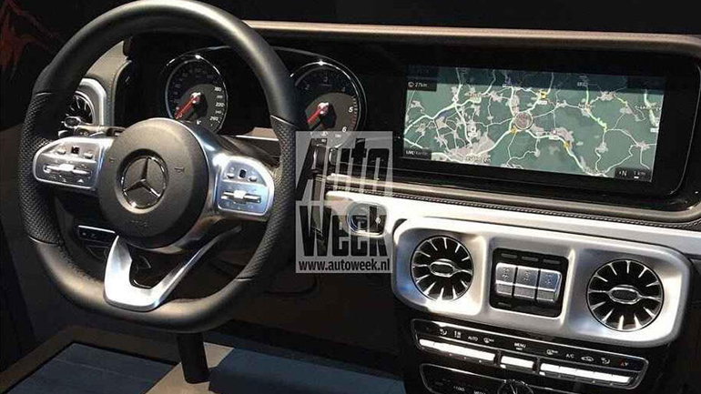 Αυτό είναι το ταμπλό της νέας Mercedes G-Class Αυτό είναι το ταμπλό της νέας Mercedes G-Class