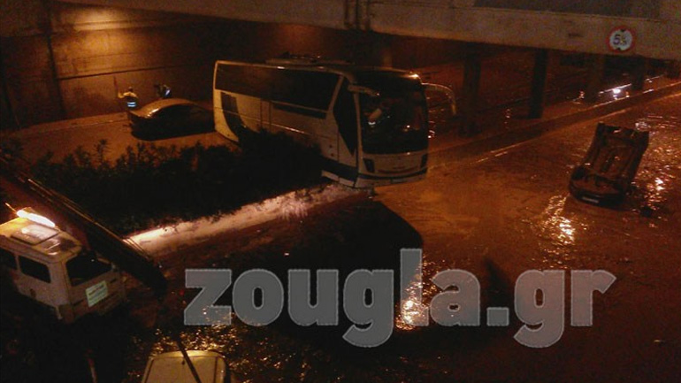 Τα κυπριακά MME για τις φονικές πλημμύρες στην Ελλάδα