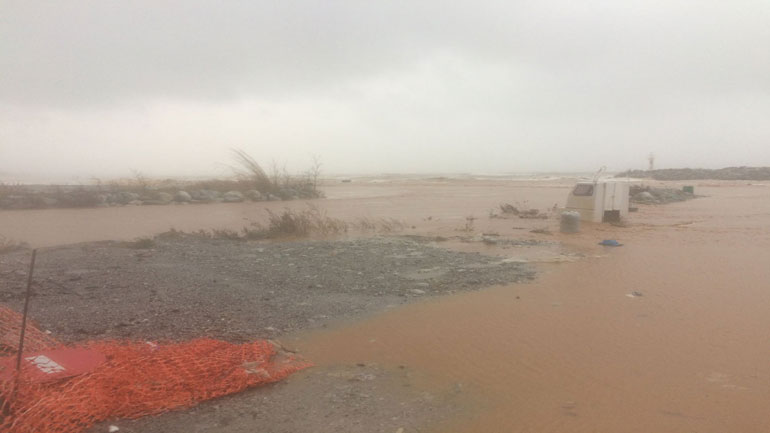 Τριάντα άτομα μεταφέρθηκαν σε ασφαλή σημεία στην Πιερία λόγω της κακοκαιρίας