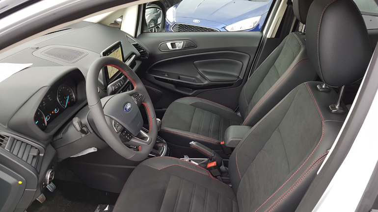 Πολύ αναβαθμισμένη η ποιότητα κατασκευής στο εσωτερικό του Ford Ecosport