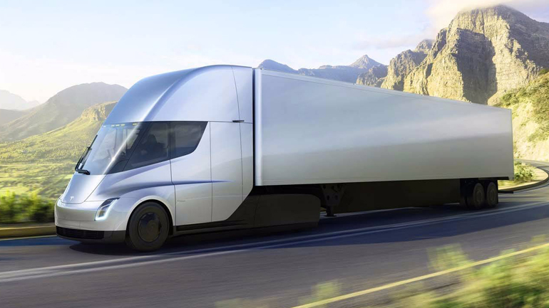 Η νταλίκα της Tesla είναι εξωπραγματική