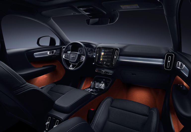 Το εσωτερικό του Volvo XC40