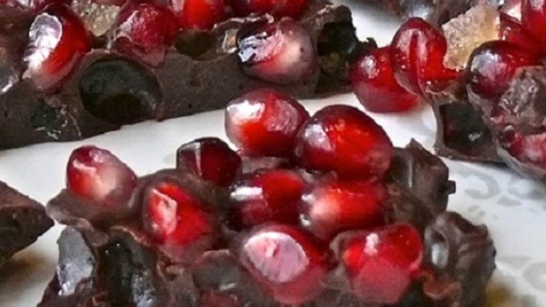 Σοκολατένιοι πειρασμοί με ρόδι