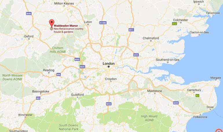 Χάρτης της περιοχής