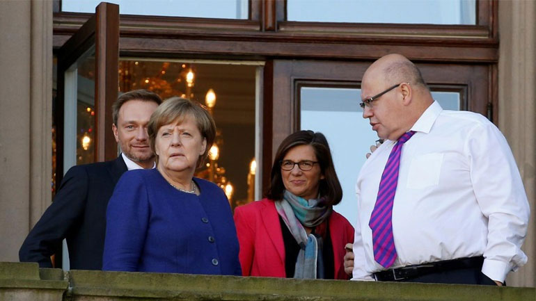 Γερμανία: Συνεχίζονται το Σάββατο οι συνομιλίες για τον σχηματισμό κυβέρνησης «Τζαμάικα»