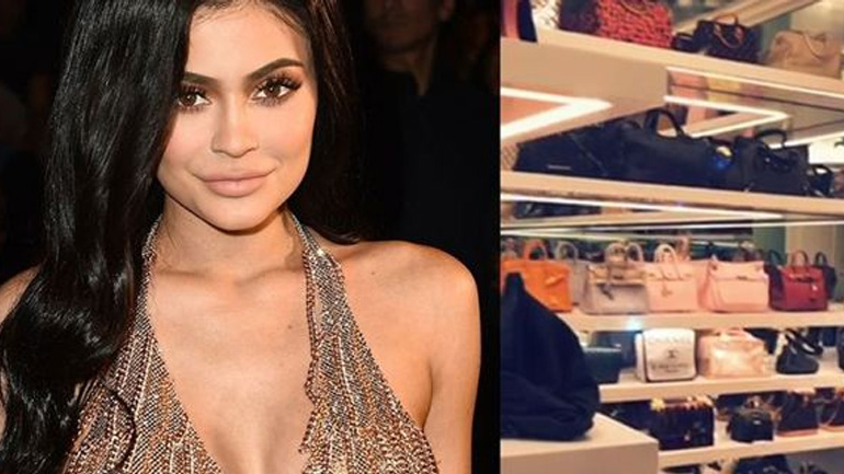 Η Kylie Jenner μας παρουσιάζει την απίστευτη συλλογή της από τσάντες!
