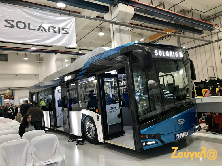 Το Solaris Urbino 12 Electric