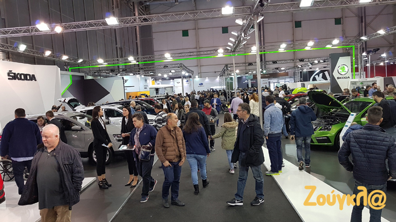 Αρκετό κόσμο είχε φέτος η έκθεση 'Αυτοκίνηση'