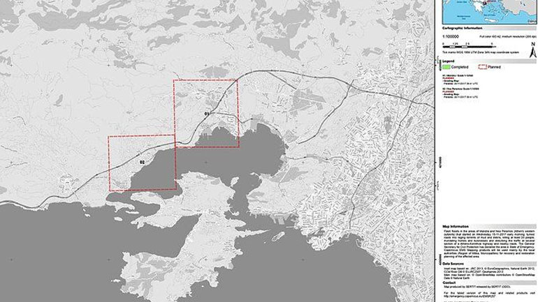 ΓΓΠΠ: Ενεργοποίηση της υπηρεσίας Copernicus για χαρτογράφηση περιοχών που έχουν πληγεί από τις πλημμύρες