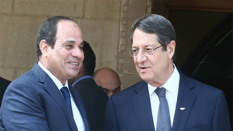 Αναστασιάδης και Σίσι επεσήμαναν τις ευκαιρίες για συνεργασία στον τομέα των επενδύσεων