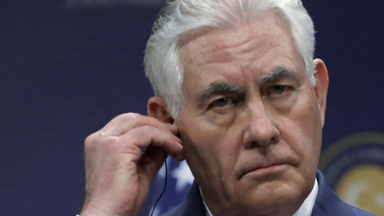 Τίλερσον: «Η Ουάσινγκτον εξακολουθεί να ελπίζει στη διπλωματία για την επίλυση της κρίσης με τη Β. Κορέα»