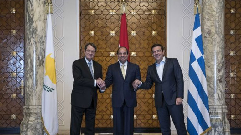 Θέματα ενεργειακού, οικονομικού και γεωπολιτικού ενδιαφέροντος στην αυριανή τριμερή Ελλάδας-Κύπρου-Αιγύπτου