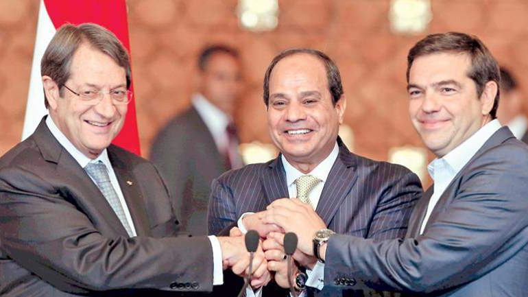 Τριμερής Ελλάδας-Κύπρου-Αιγύπτου στη Λευκωσία