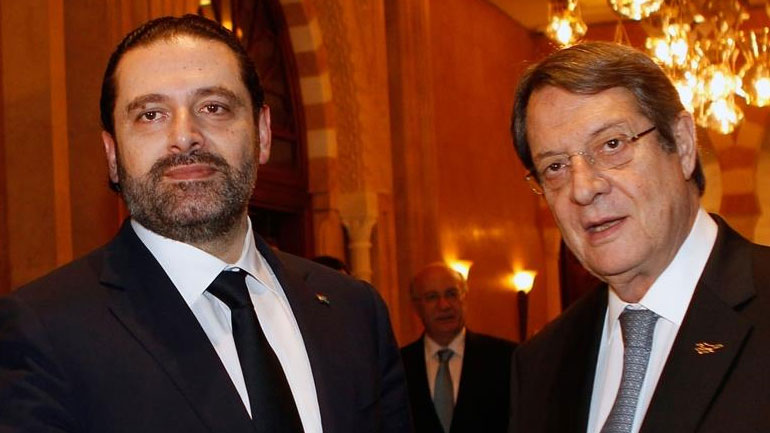 Στην Κύπρο ο Χαρίρι – Θα συναντηθεί με τον Ν. Αναστασιάδη