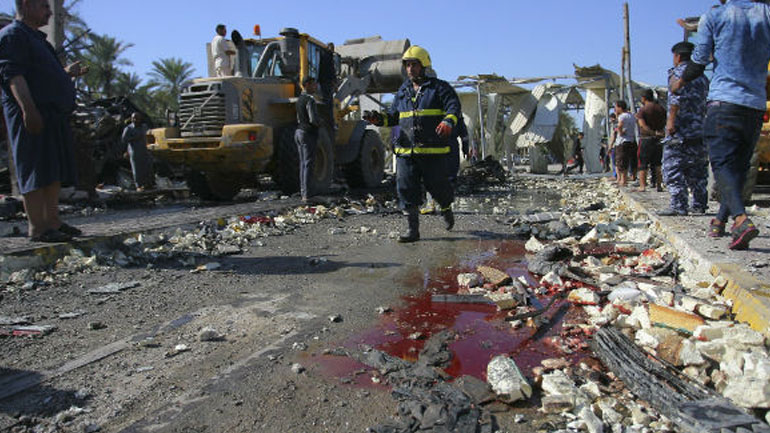 Επίθεση αυτοκτονίας με 24 νεκρούς και 80 τραυματίες στο Ιράκ